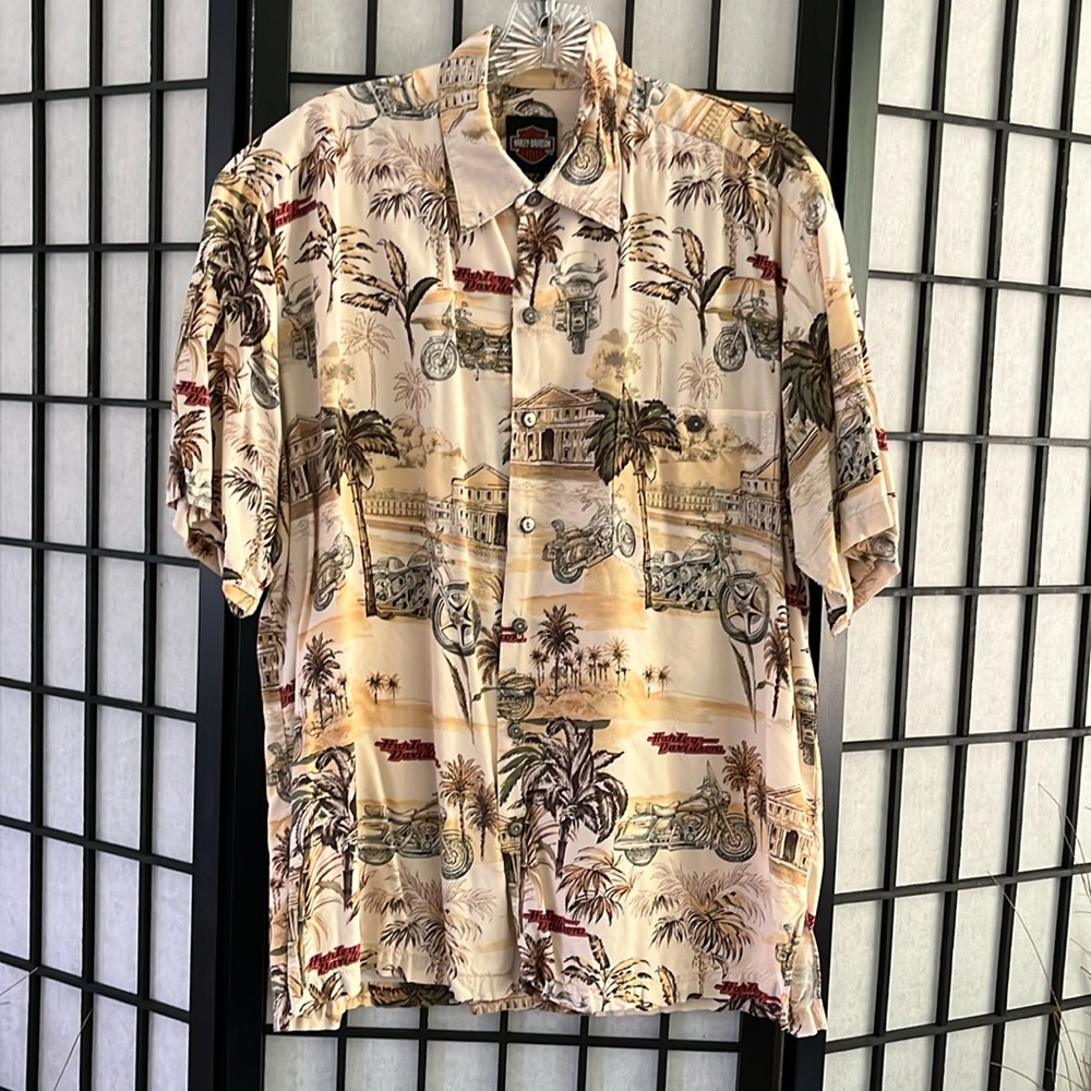 HARLEY DAVIDSON Casual short sleeve shirt